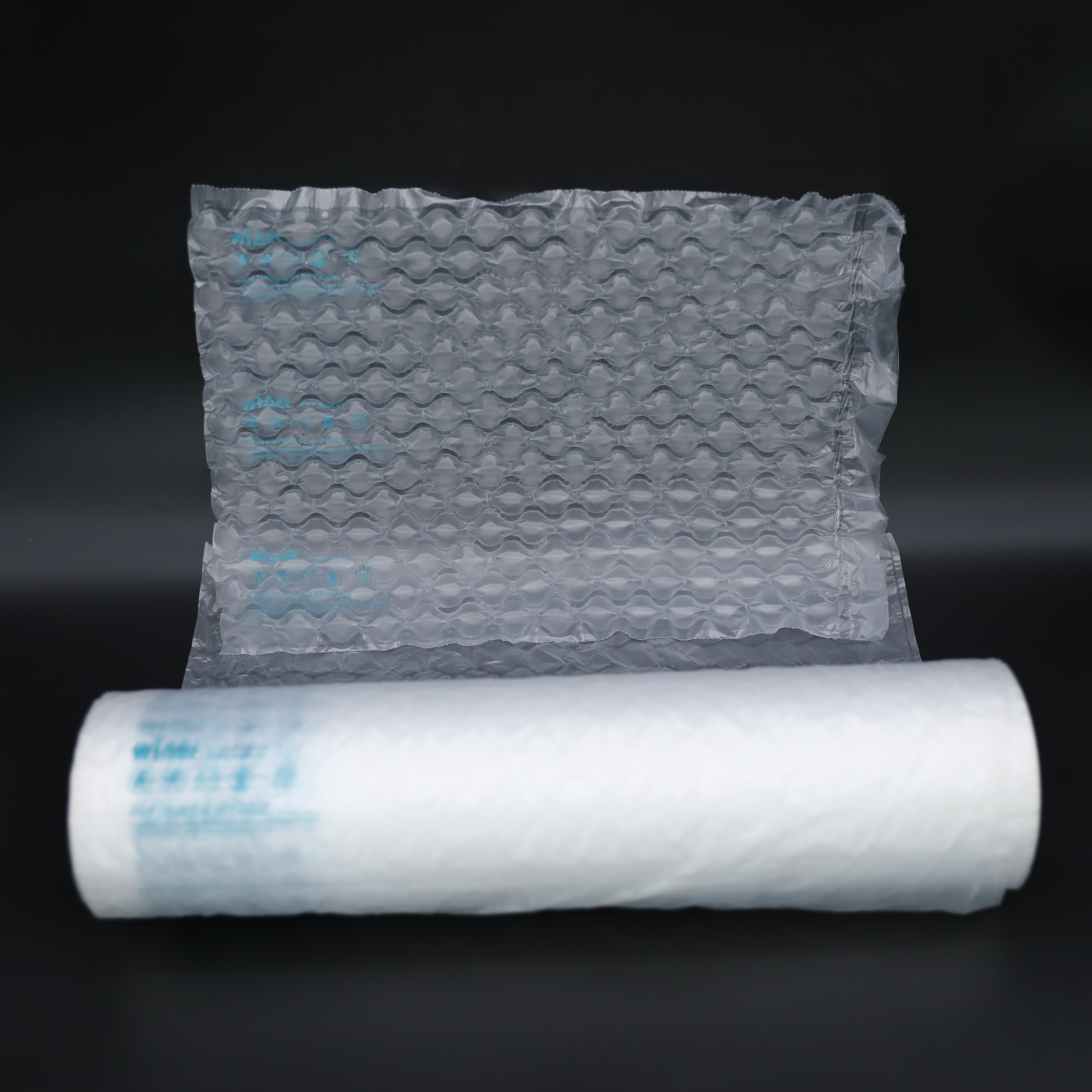 Transparente PE-Luftpolsterfolie für Expressverpackungen