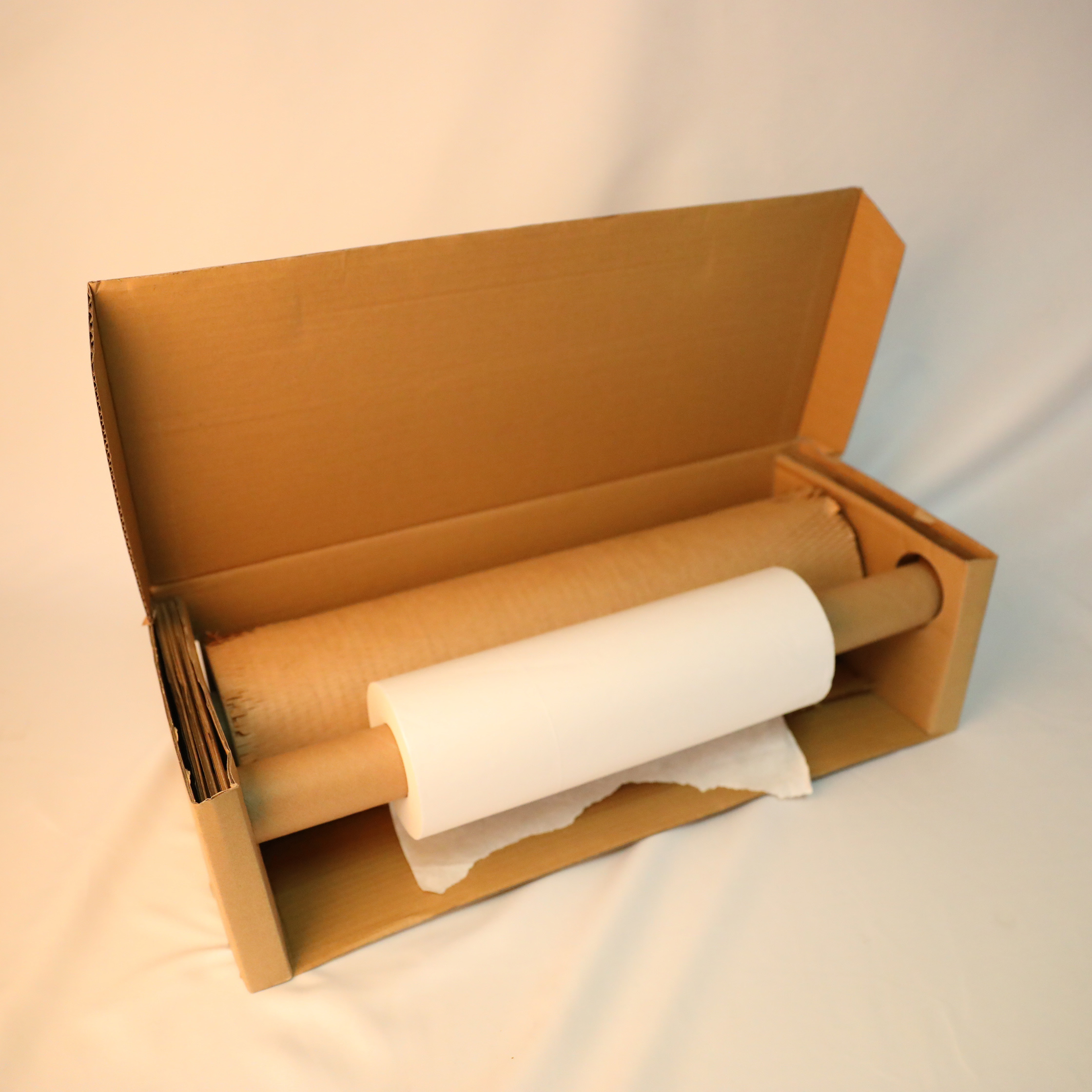Recycelbares braunes Wabenpapier für Verpackungen